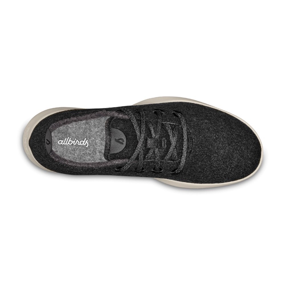 Allbirds Men\'s Wool Runners - Sneakers Dark Grey - DIQ092834